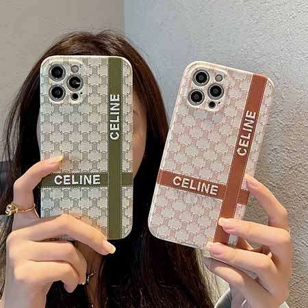 celine 刺繍入りスマホケース