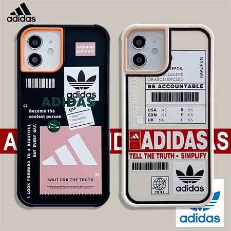 iphone12 pro max シリコン Adidas ケース